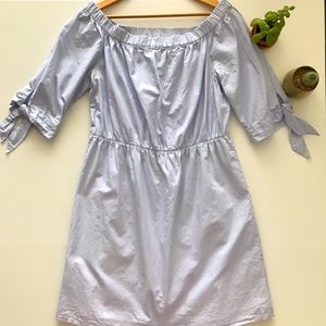 100% cotton dress Zara soft blue